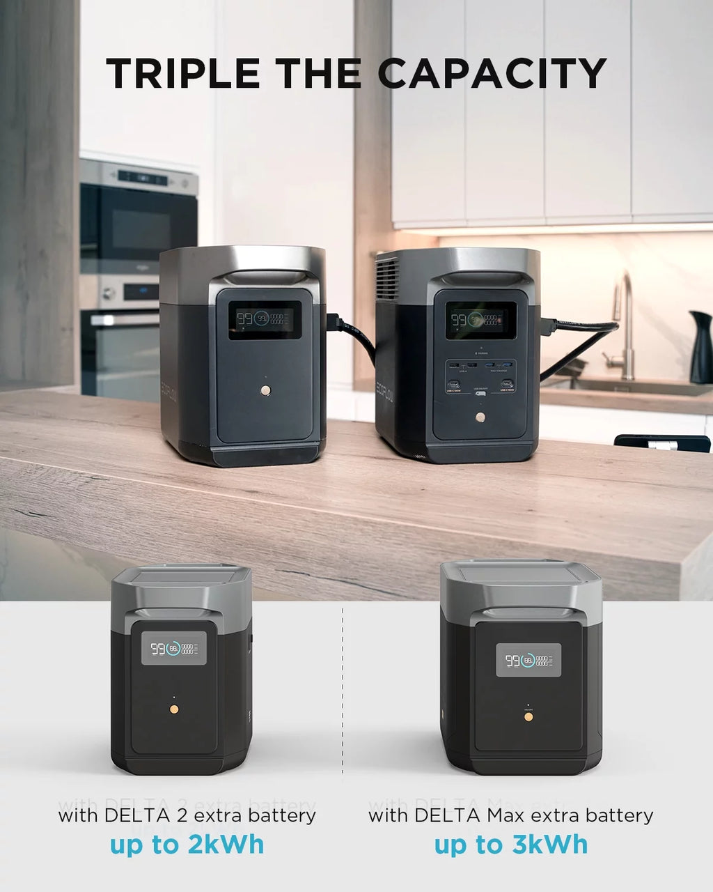 1024Wh 1800W Portable Power Station Z78659