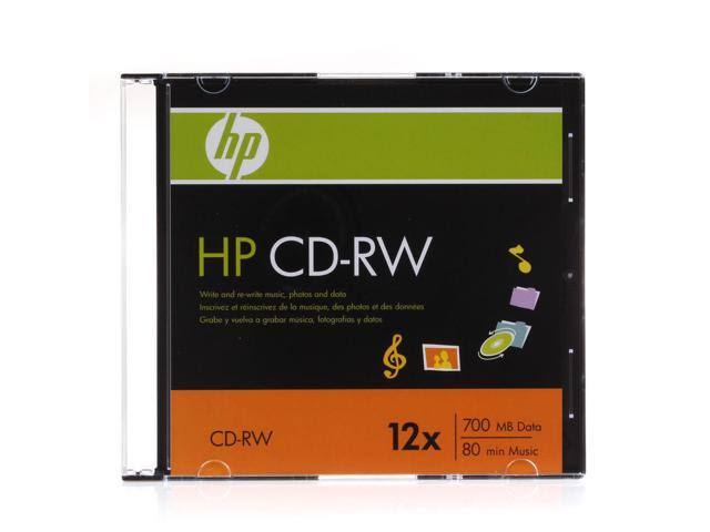 100-pk 12x CD-RW Rewritable Blank Disc 700MB in Slim Jewel Case U308032