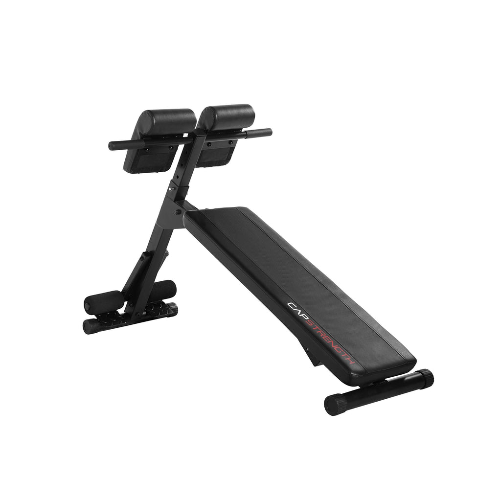 Black Hyperextension AB Bench J5652