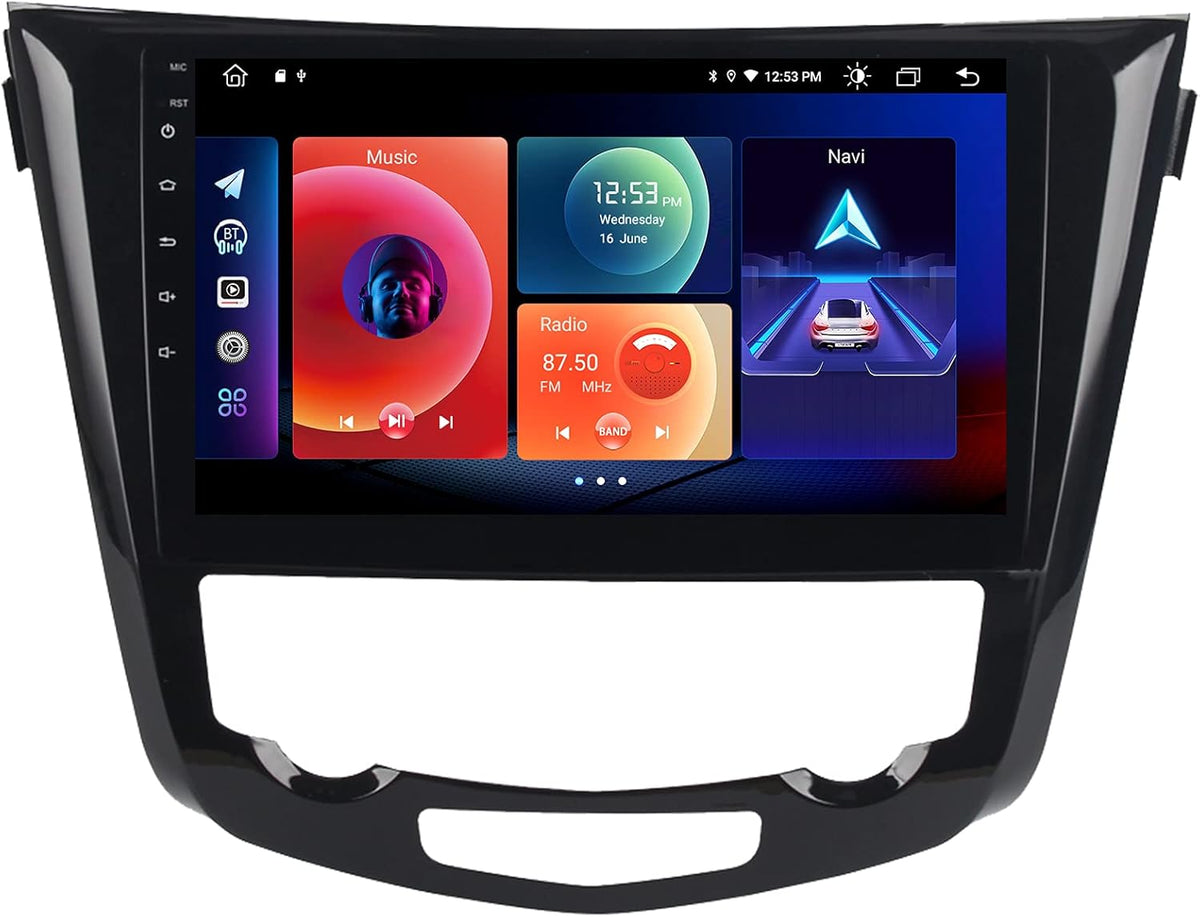 Car Stereo Bluetooth Touch Screen Radio with Carplay Android Auto T966