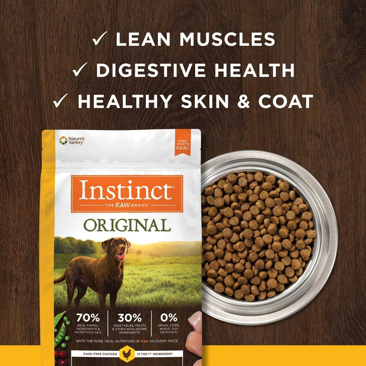 Grain-Free Real Chicken Recipe Dry Dog Food A77778