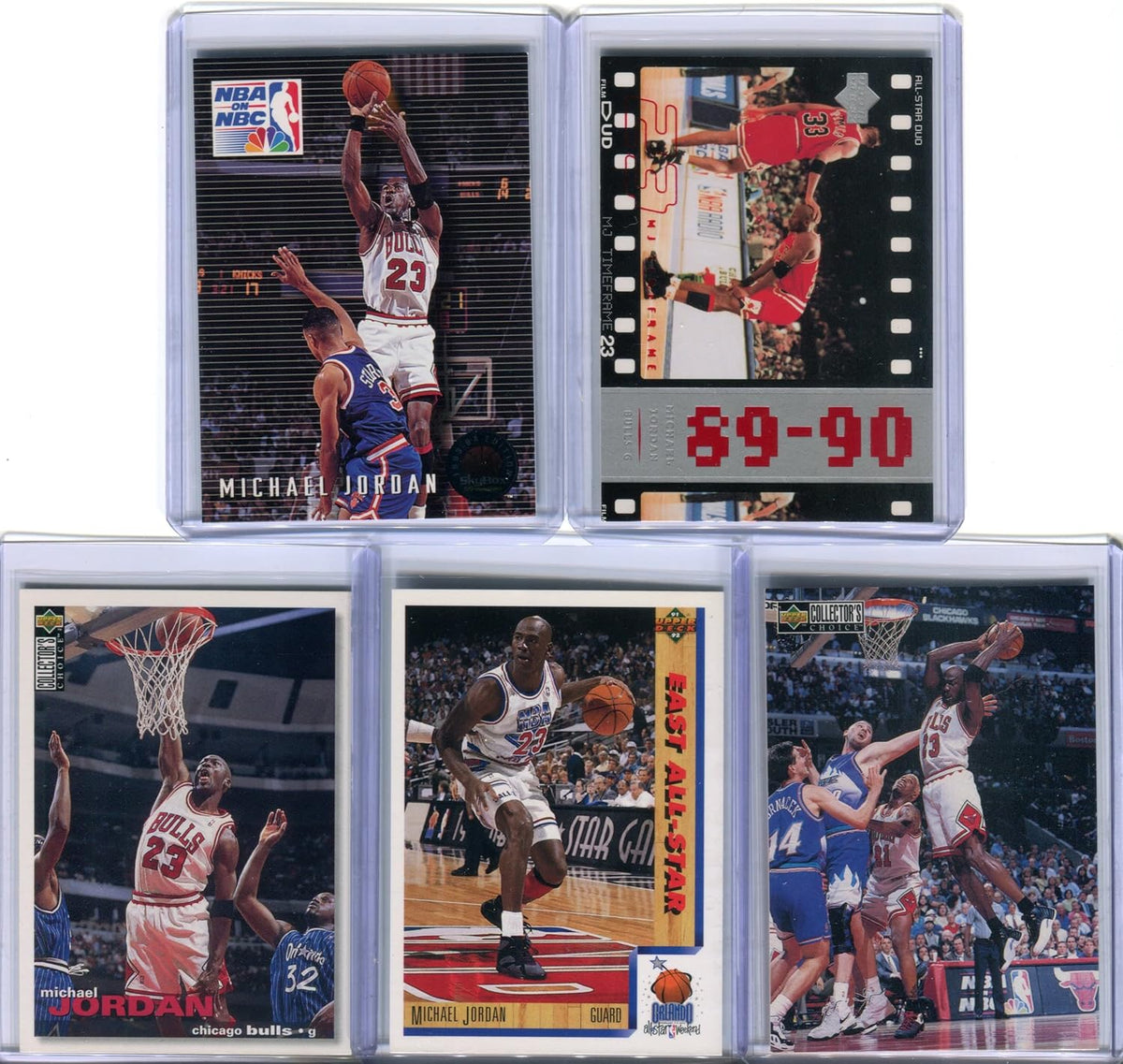 5 Card Lot Basketball Cards R43190