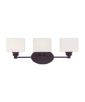 3 Light Bath Bar, English Bronze S8148