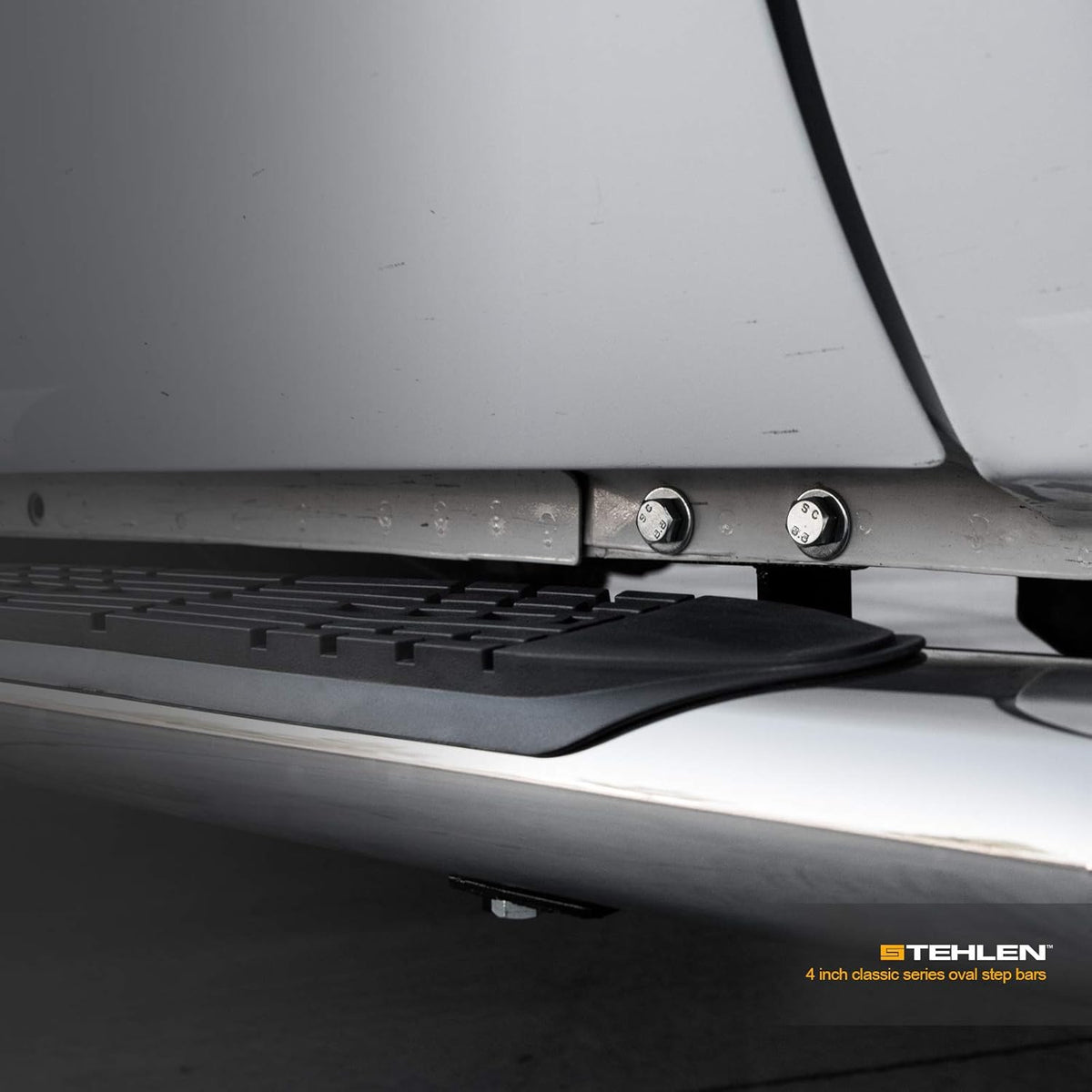 Stainless Steel 4 Oval Side Step Nerf Bars G579