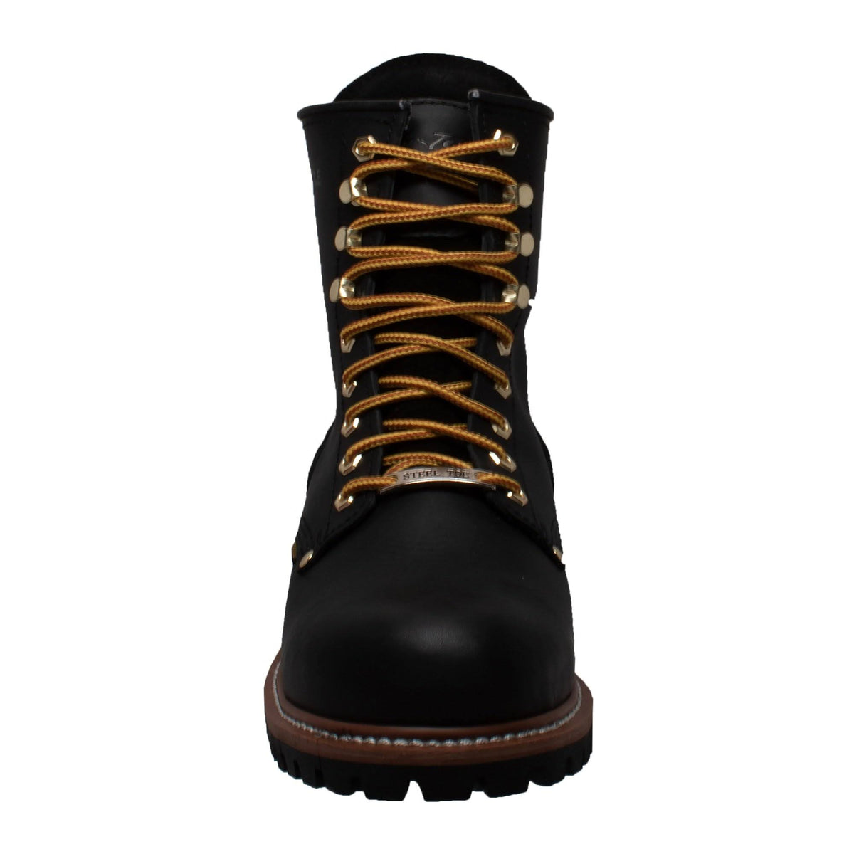 Waterproof Logger Black Work Boots L373