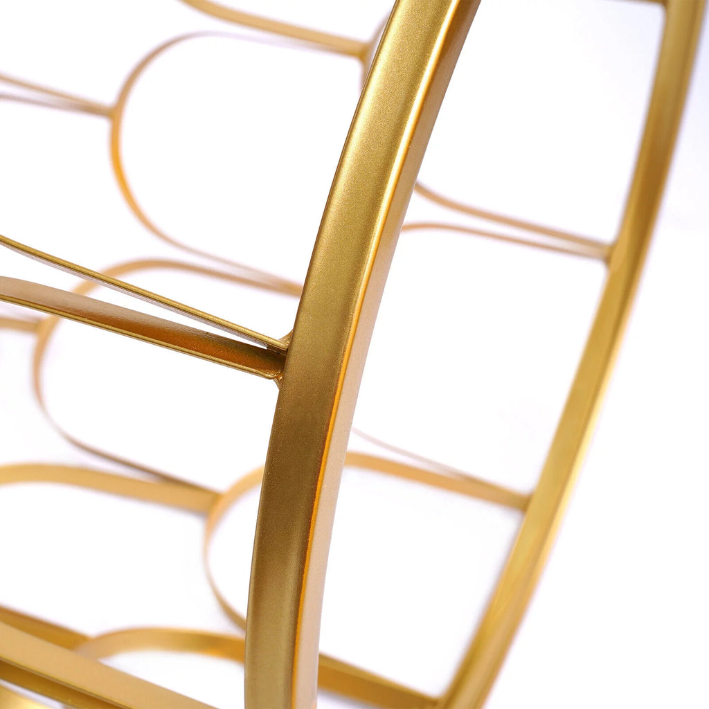 Metal Round Gold End Table B900257