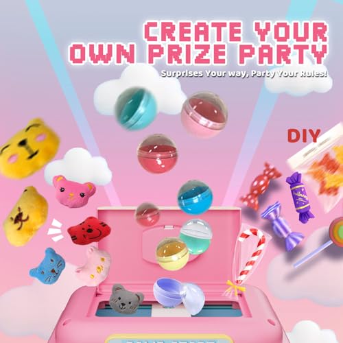 Mini Claw Machine with Plush and Capsule Toy P330