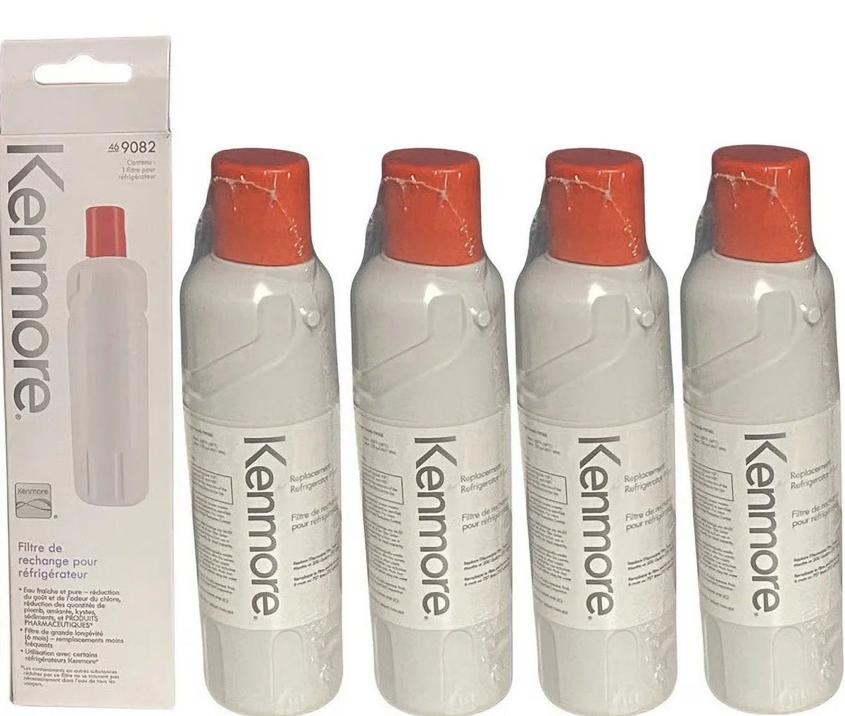 Refrigerator Water Filter (Pack of 4) U145695