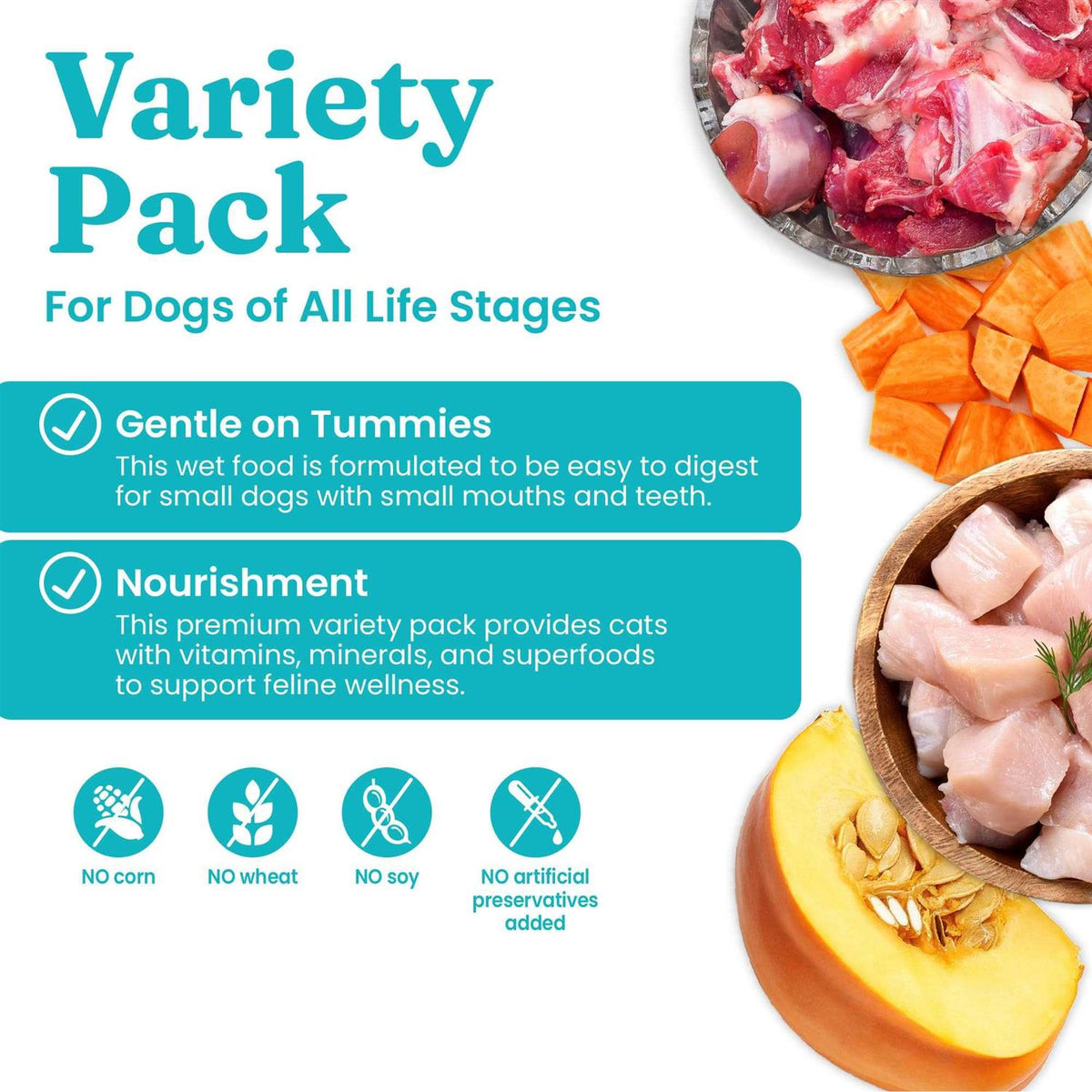 Solid Gold Wet Dog Food Variety Pack H786957