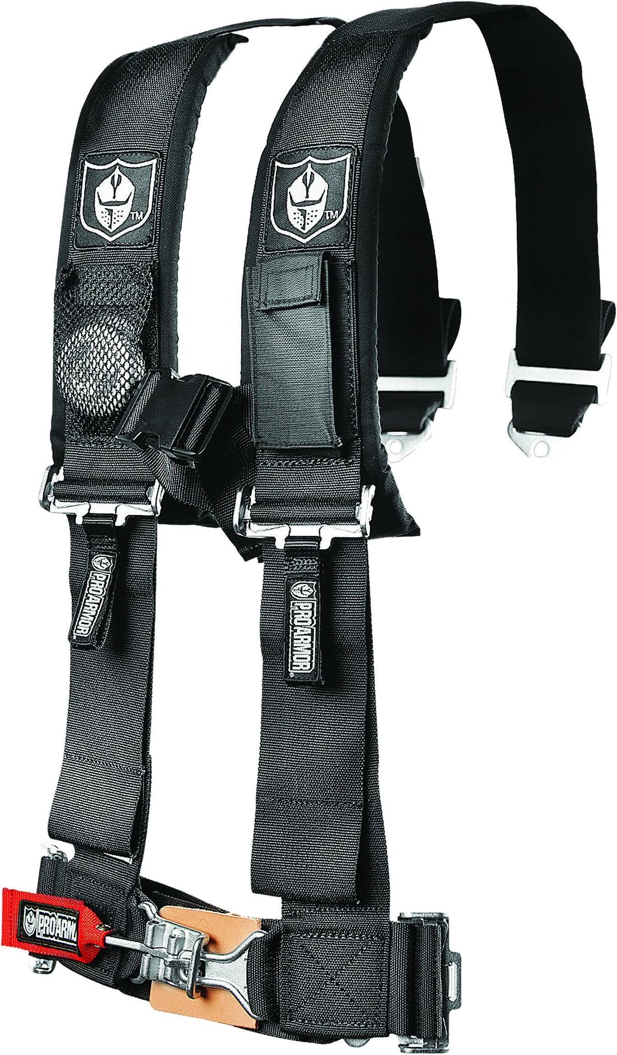 4PT Harness 2x22 Pads Black X40665