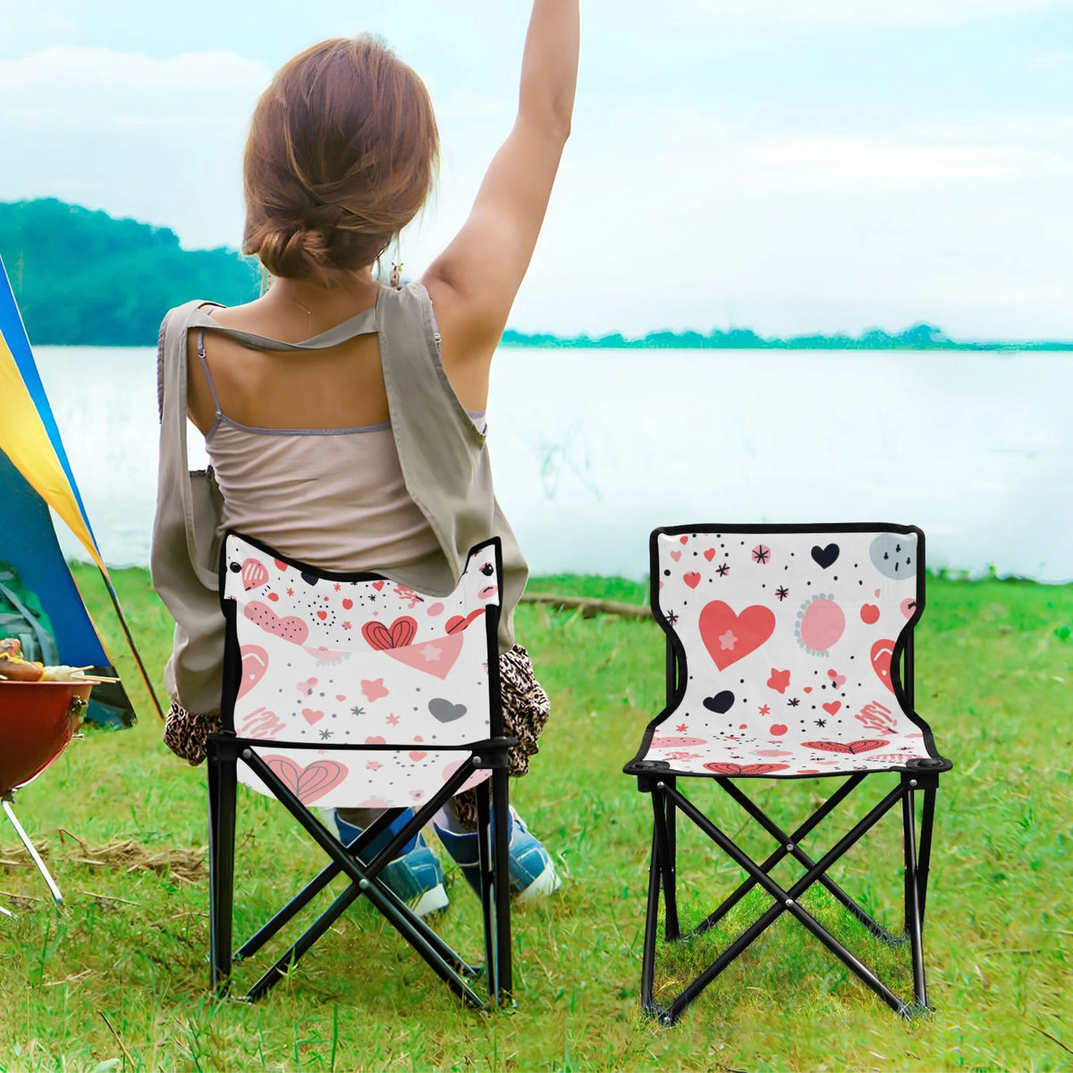 Portable Camping Chair with Carry Bag K643