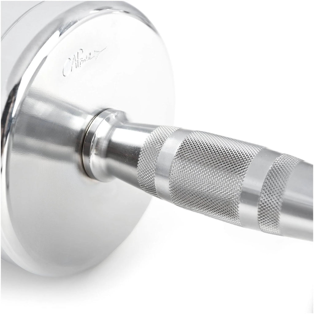 Chrome Dumbbell with Contoured Handle, 20 lbs H291845