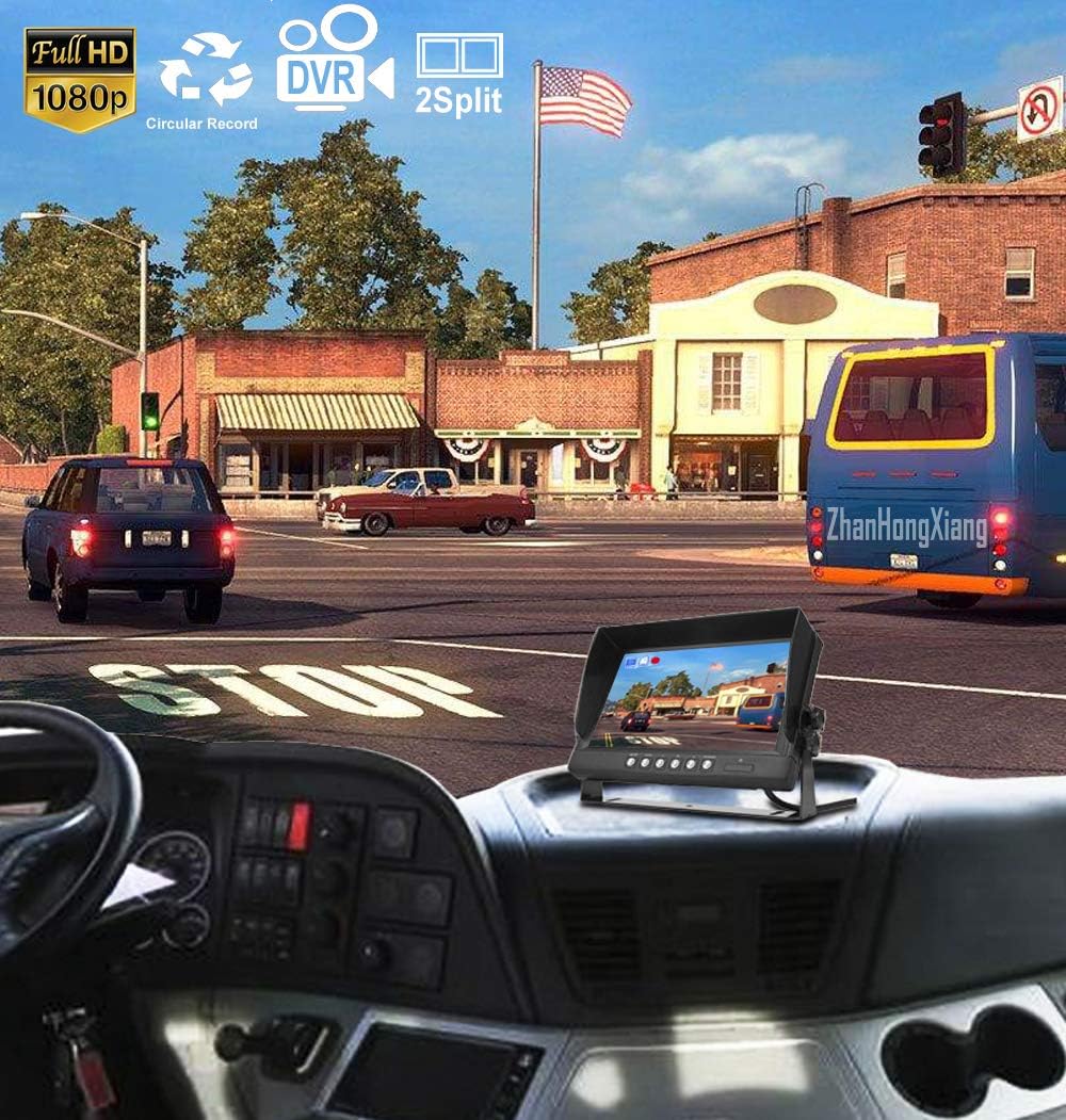 IP69 Waterproof HD 1080P Rear View Camera and 9 IPS Monitor System C347480