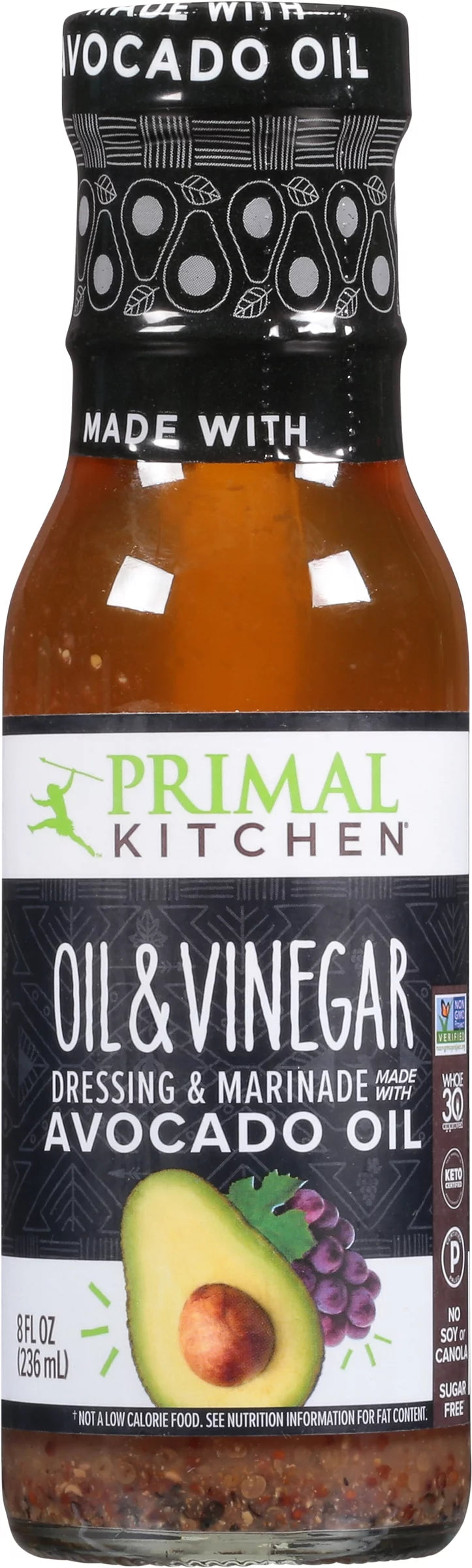 Avocado Oil Vinegar Dressing 8 oz Pack of 6 W803643