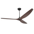84 Ceiling Fan with Cocoa Bamboo Blades and Satin Nickel Finish I2245