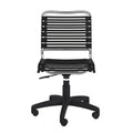 Black & Chrome Low Back Office Chair M59071