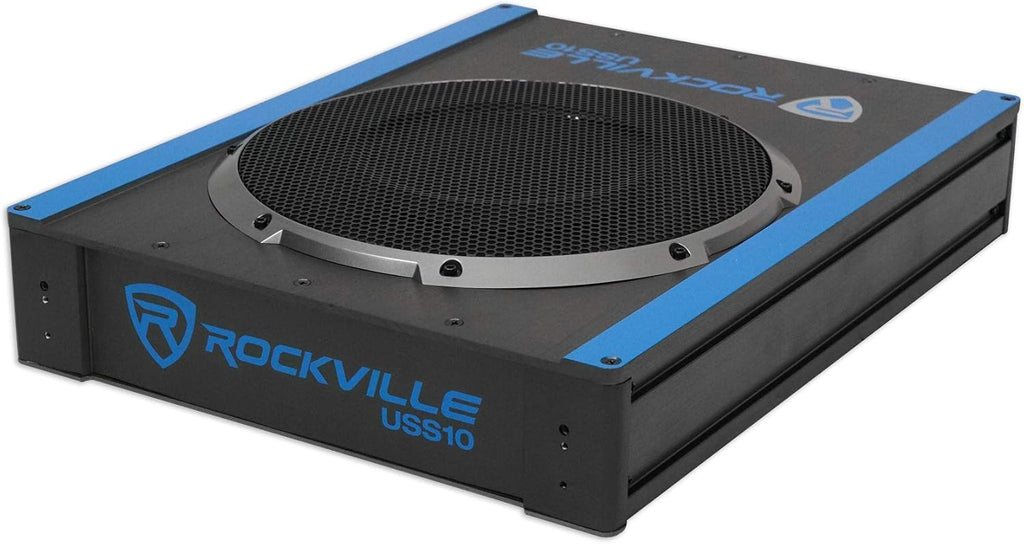 10" 800w Slim Under-Seat Active Powered Car Subwoofer I869894