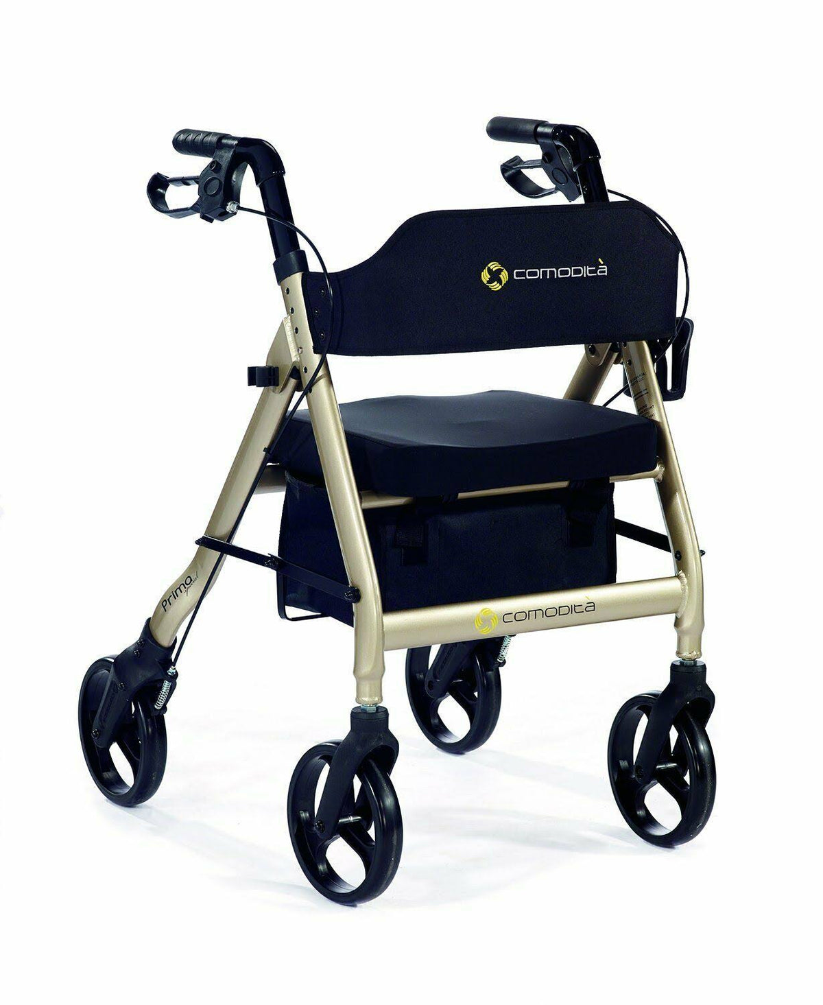 16x22 Wide Rollator Walker with Orthopedic Seat L30006
