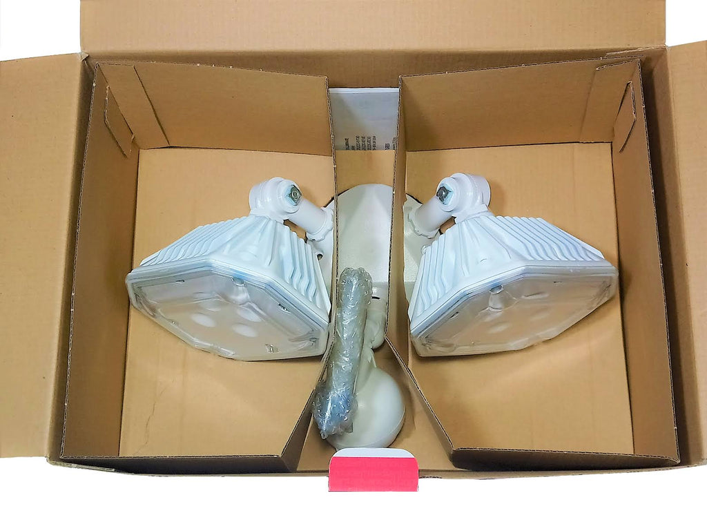 Outdoor Dual Head Motion Sensor LED Security Light Y859055