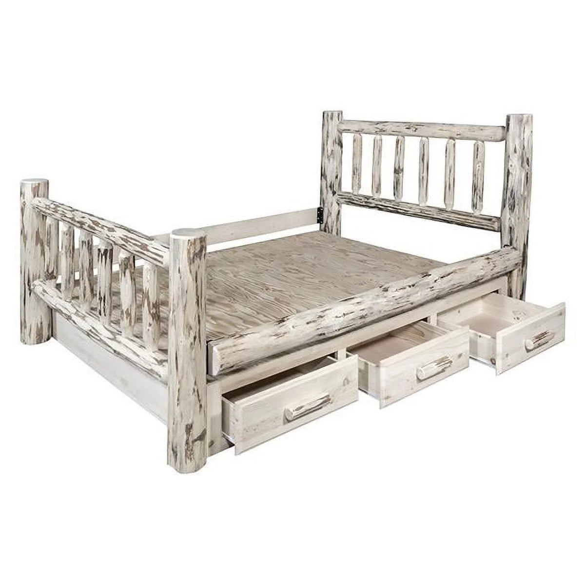 Full Bed with Storage W94695