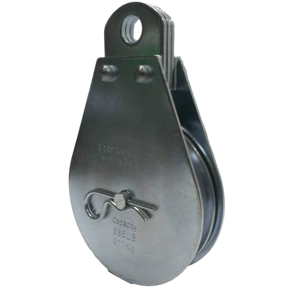 3-1/2 Diameter Fixed Eye Snatch Block U18974