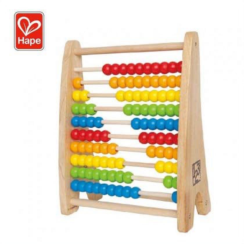 Rainbow Wooden Counting Bead Abacus K372