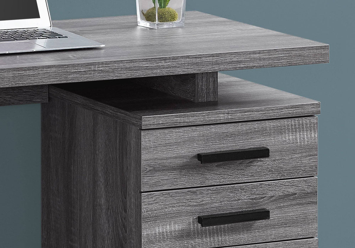 Grey Reclaimed Wood Computer Desk V728832