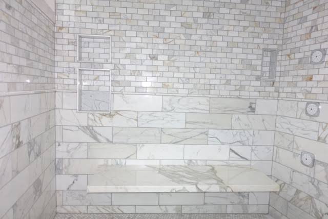 Calacatta Gold 6x18 Polished Marble Subway Tile B329