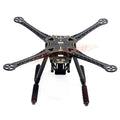 Quadcopter Fuselage Frame Kit PCB Version with Carbon Fiber Landing Gear Skid S8966