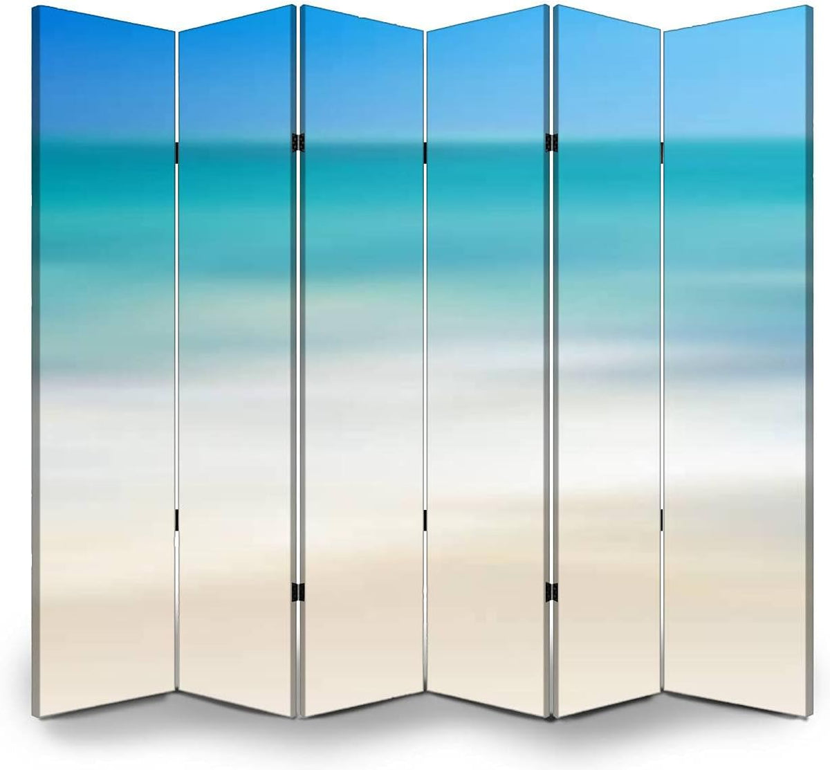 6 Panels Folding Canvas Screen Divider I5298