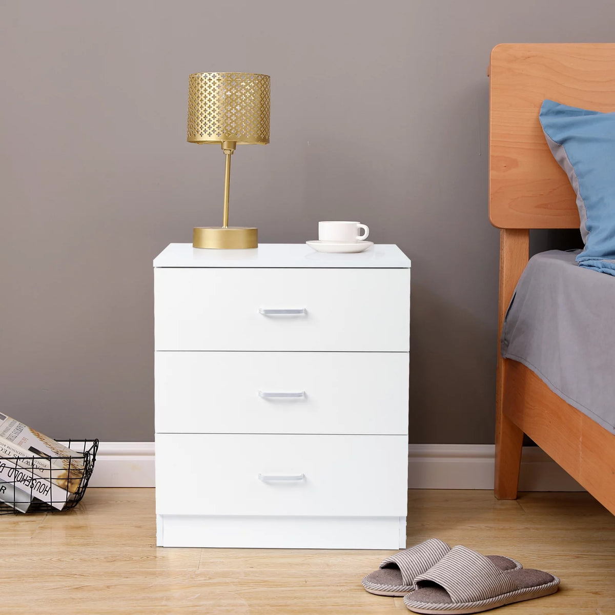 3 Drawers Nightstand N69962