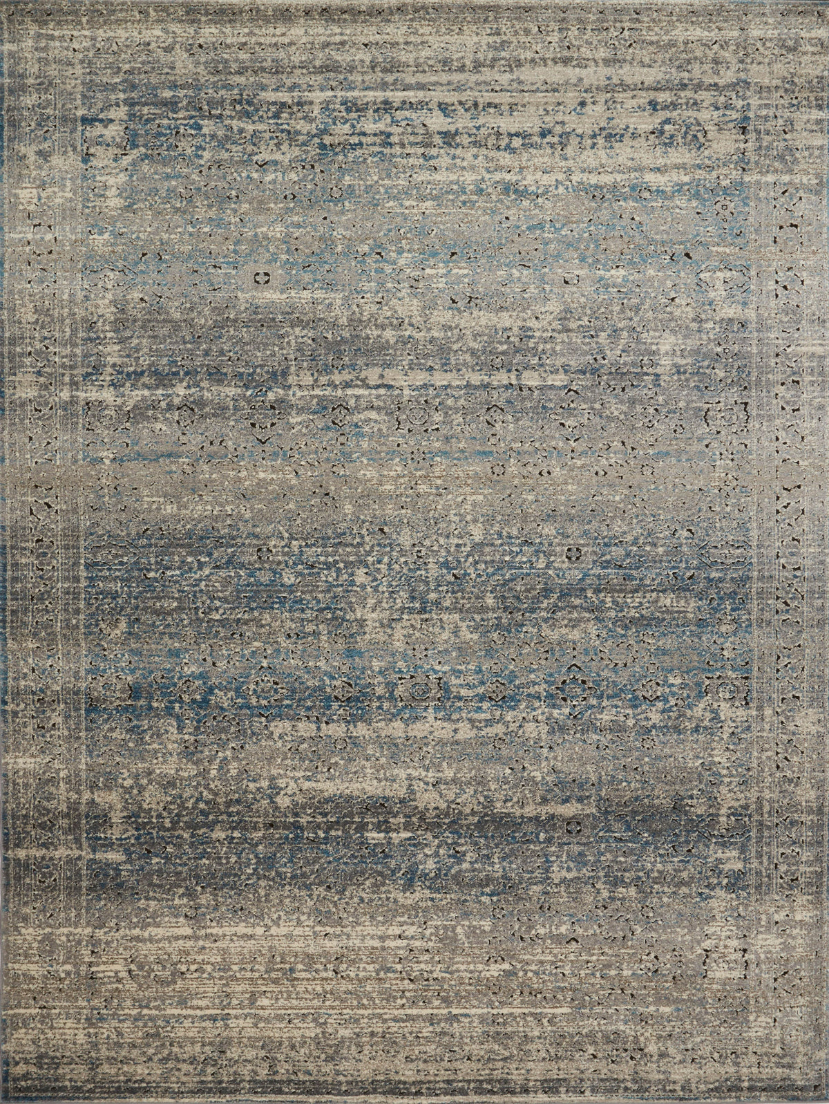 Grey Blue 12'0 x 15'0 Rug S626