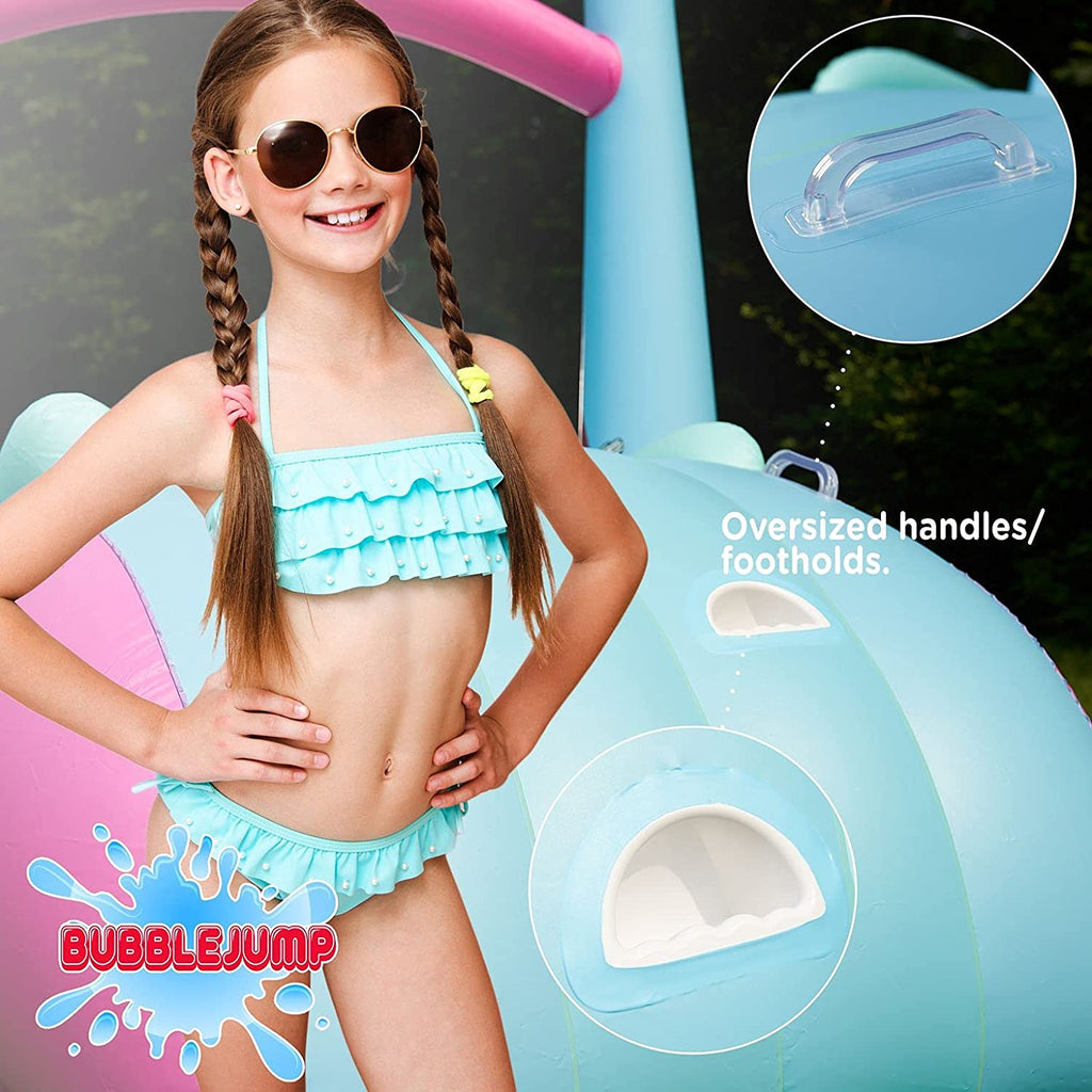 Water Slip and Slide for Kids Pool, Swimming Pool for Kids 3-10, Blow Up Baby Pool with Slide for Toddlers Age 1-3, Kiddie Pool C937