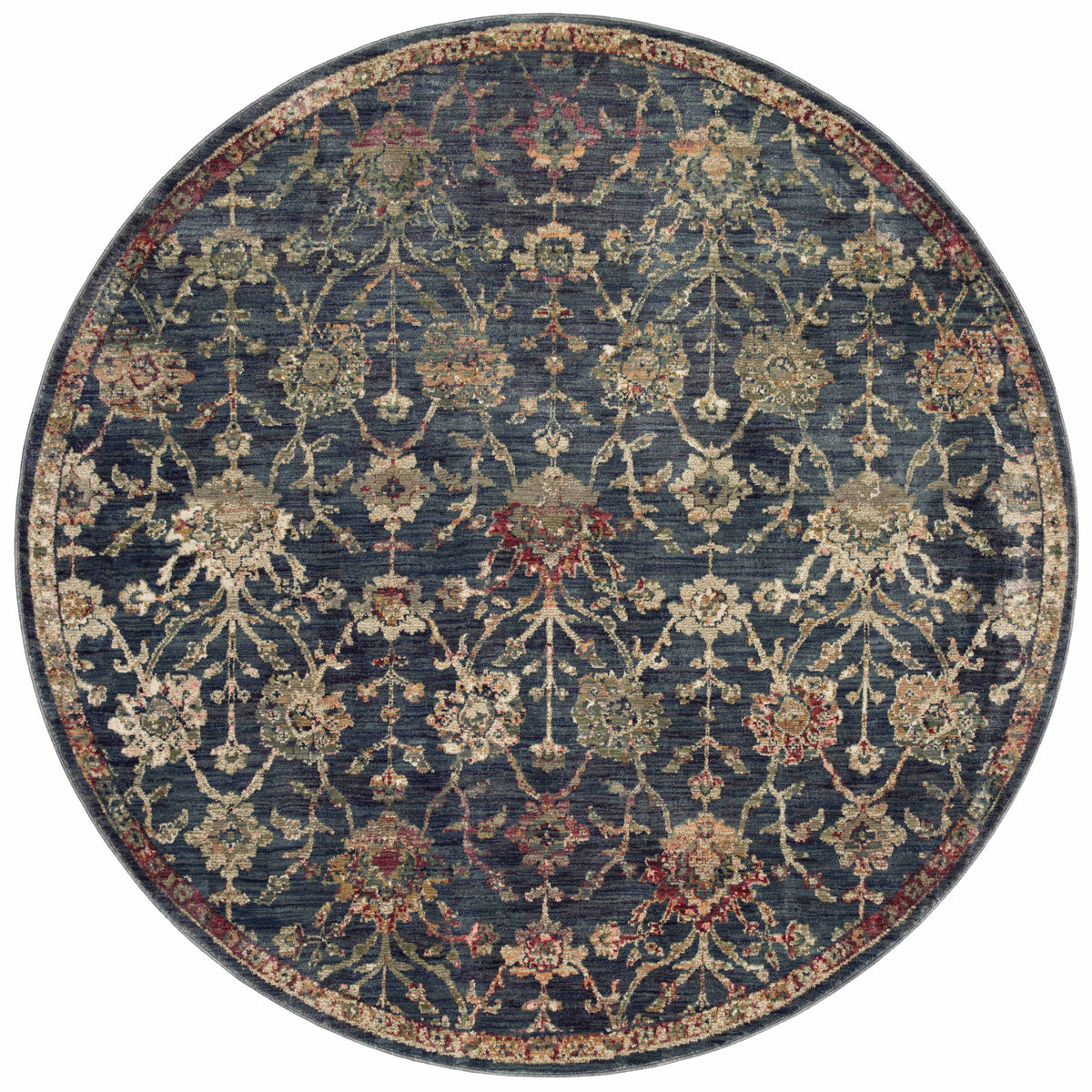 Navy Multi Rug R53263
