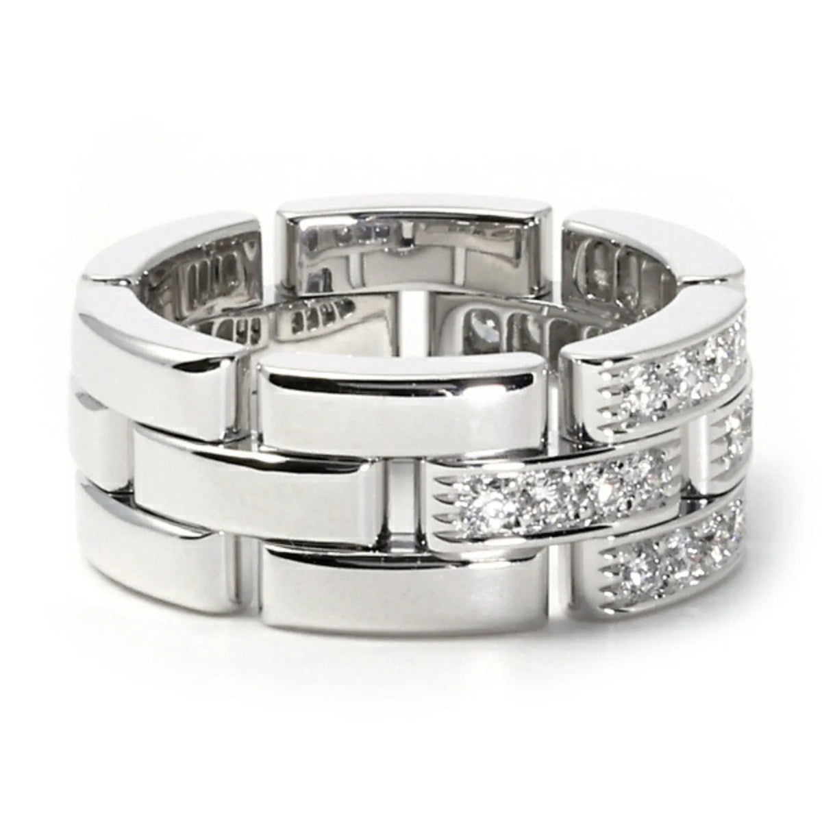 Pre-Owned White Gold Ring L54782