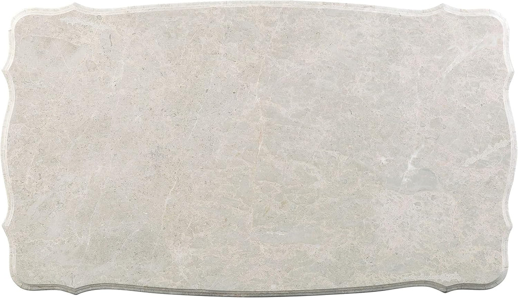 Wooden Coffee Table in Marble and Antique Oak E553220