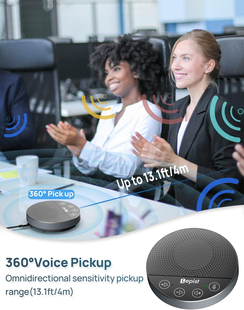 USB Speakerphone with Microphone I42921