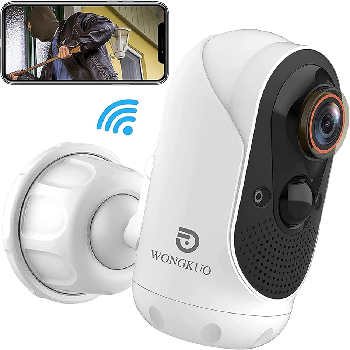 Wireless Solar Security Camera with Night Vision Motion Sensor 2-Way Talk Waterproof Q5751