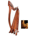 Harp Cardboard Cutout Standee L86536
