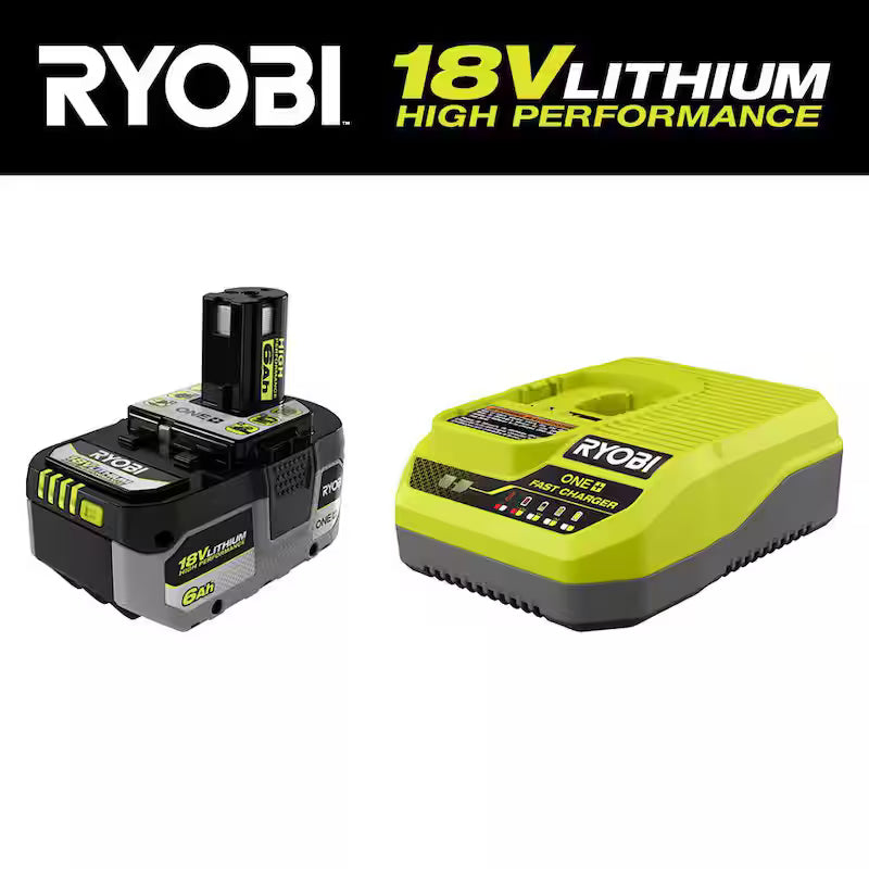 18V 6.0 Ah Lithium-Ion Battery and Charger Starter Kit A2694
