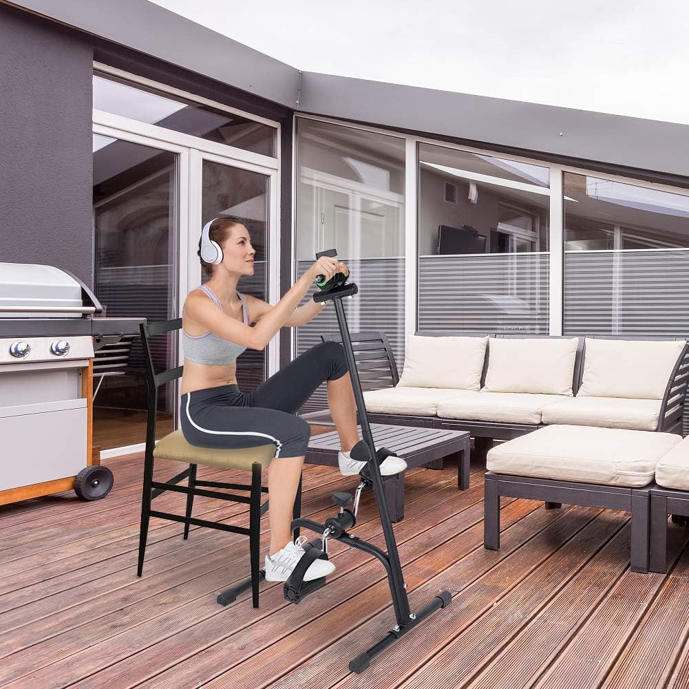 Adjustable Pedal Exerciser Indoor Cycling Fitness Equipment Y932