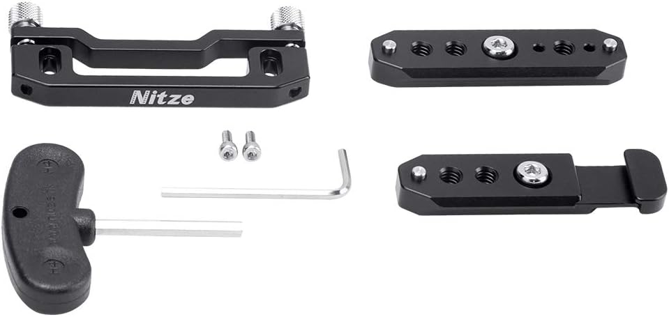 NATO Rails Mounting Plates Kit with HDMI Cable Clamp W62482