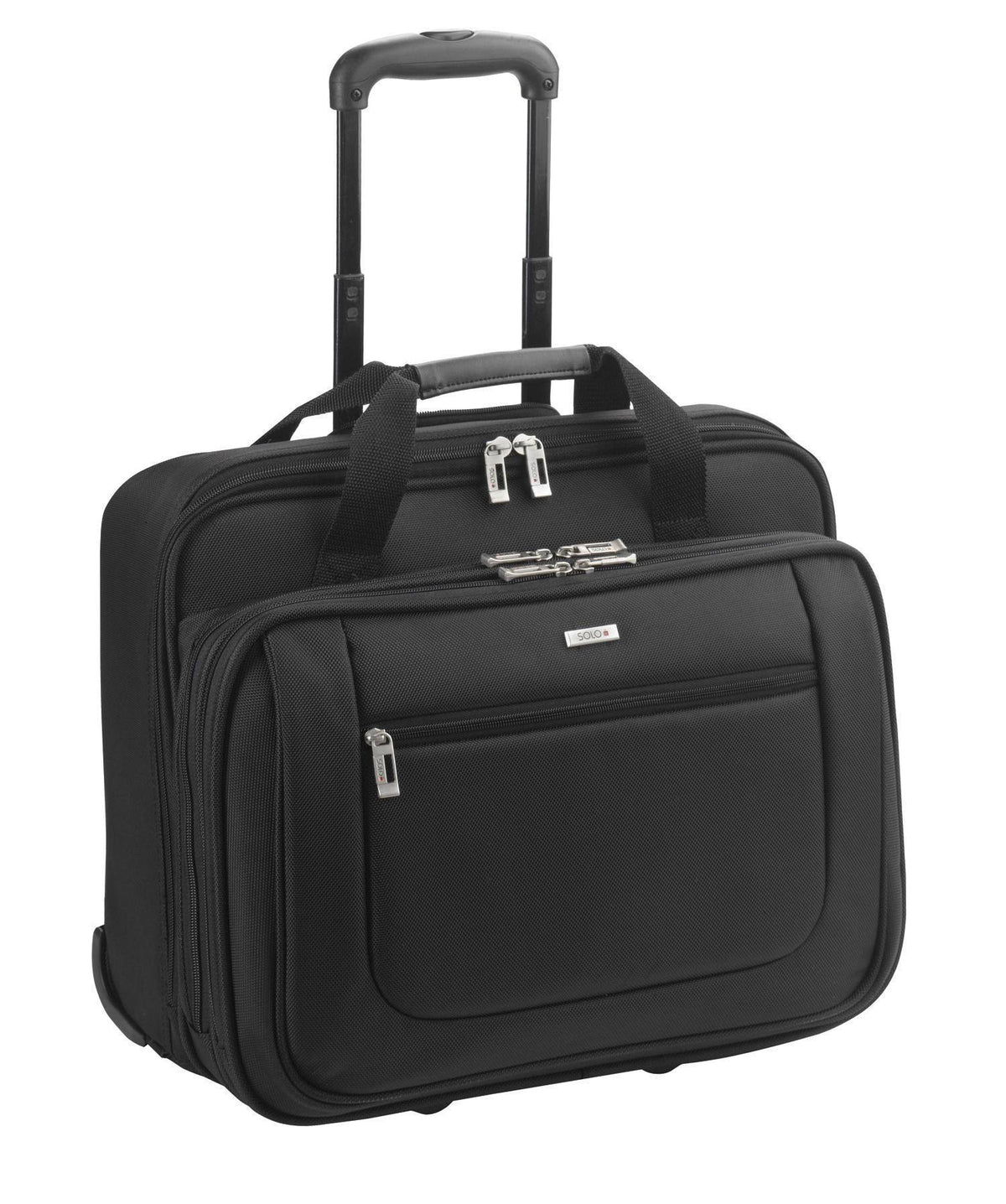 Black 17.3" Rolling Laptop Case P2108