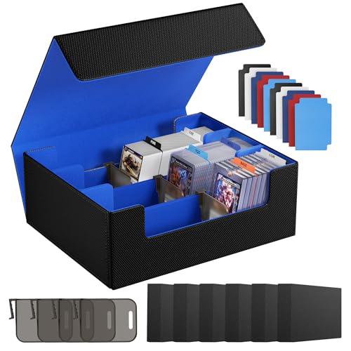 Card Storage Box with 10 Dividers B281