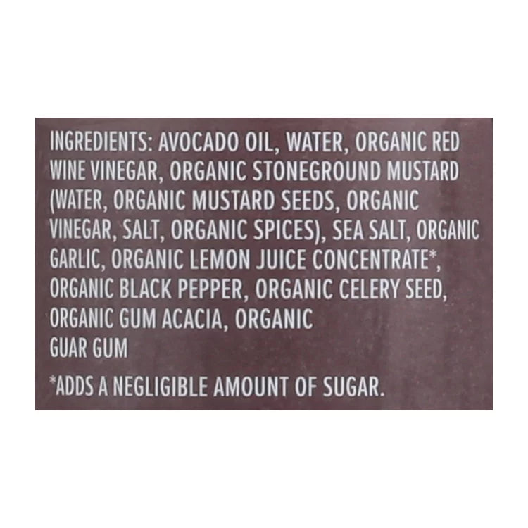 Avocado Oil Vinegar Dressing 8 oz Pack of 6 W803643