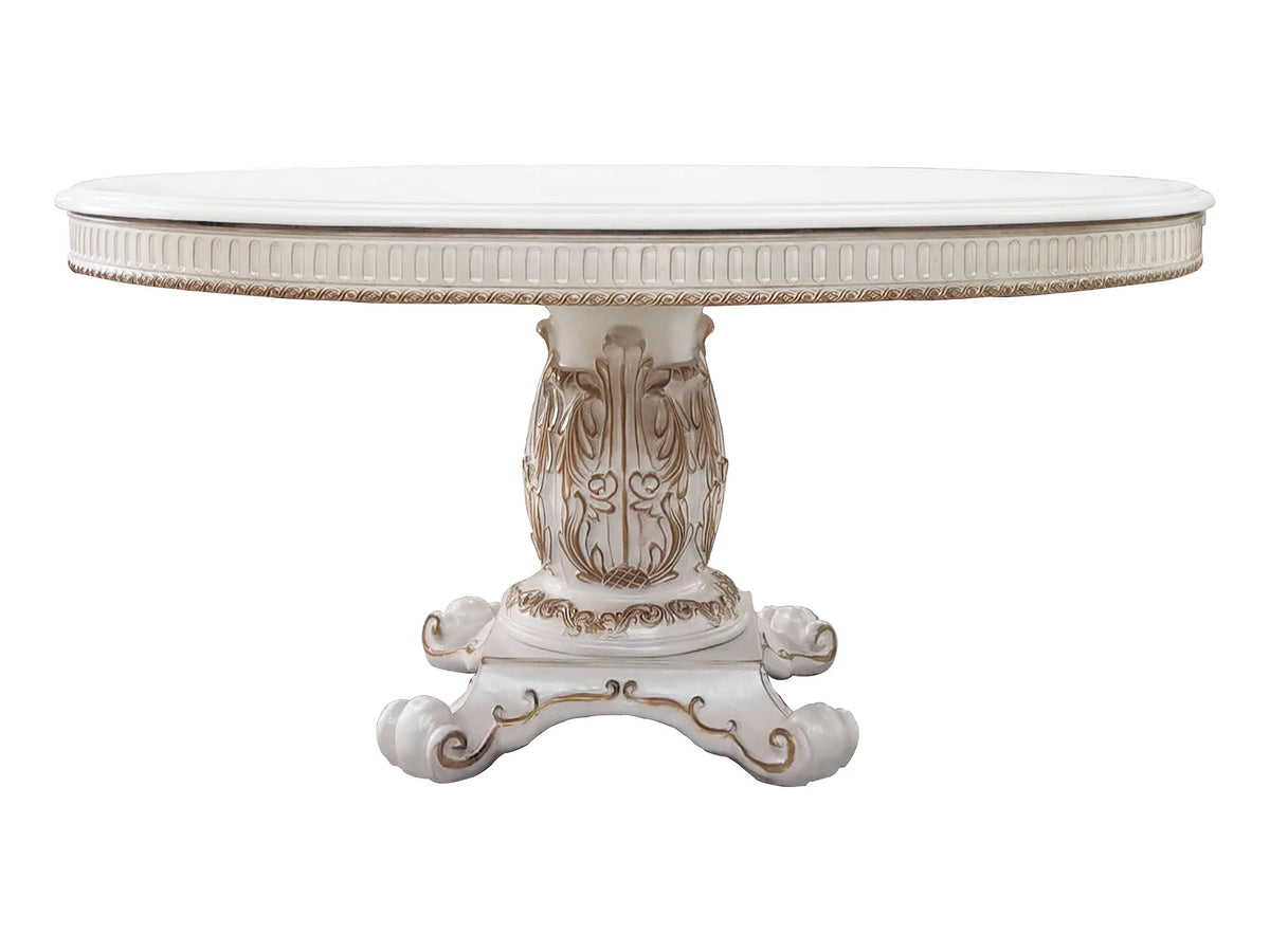 Wooden Round Dining Table with Pedestal B756317