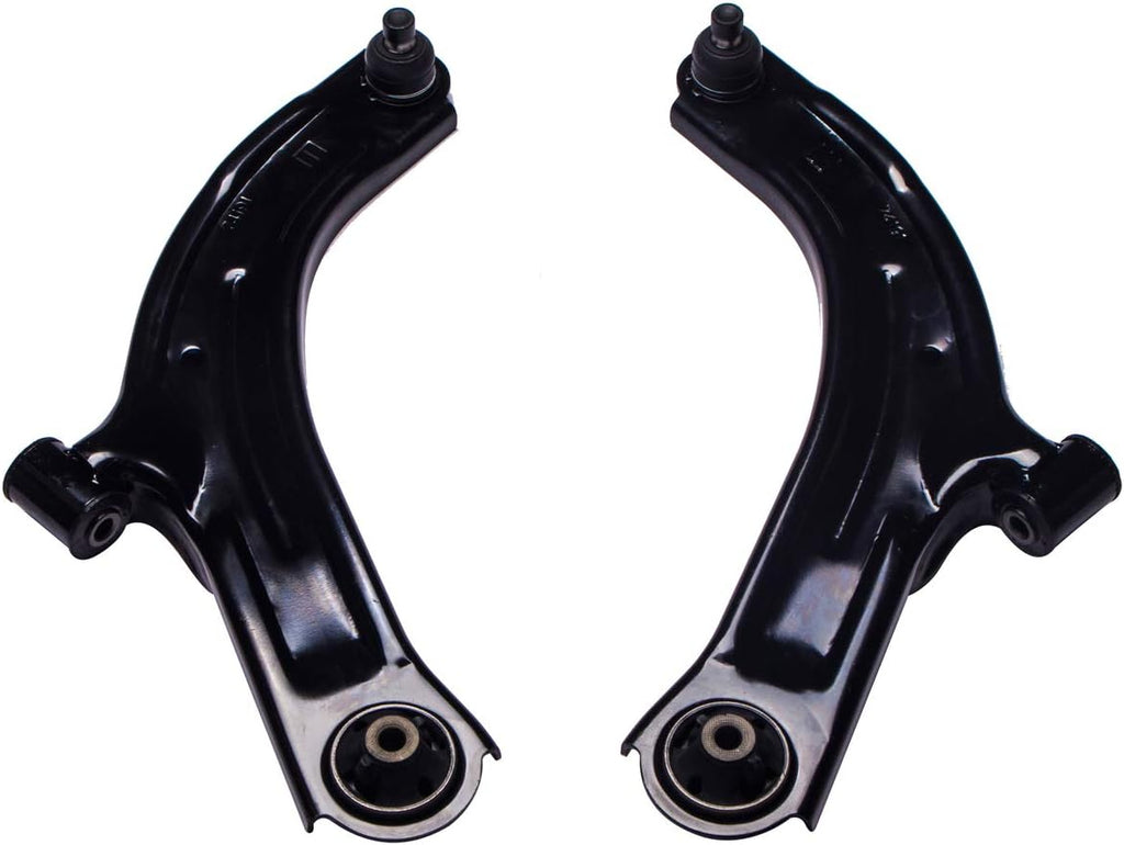 Front Lower Control Arm and Ball Joint Assembly Compatible With Nissan Cube Tiida Versa 2PCS Left Right Q6153