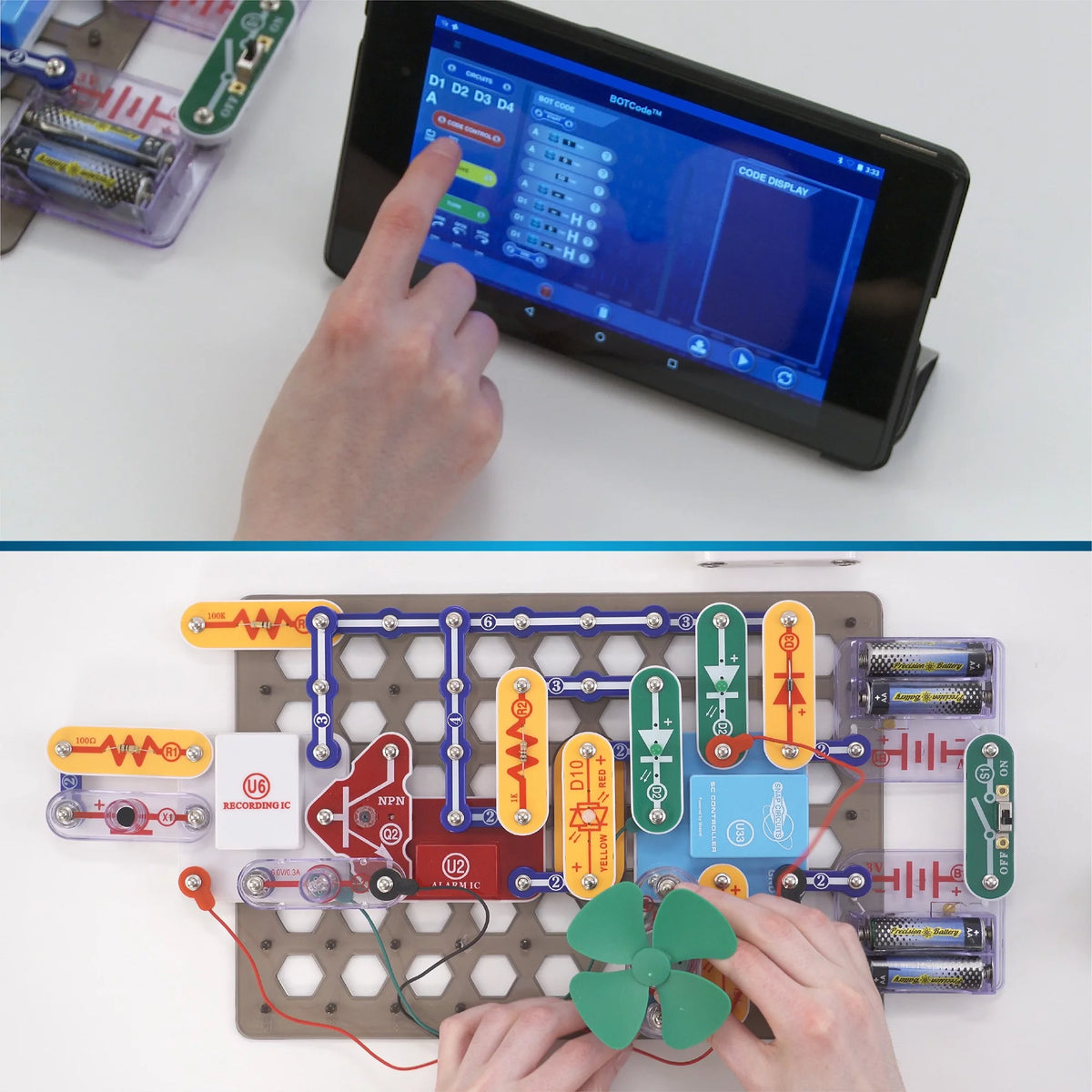 Snap Circuits Explore Coding STEM Building Toy B50934