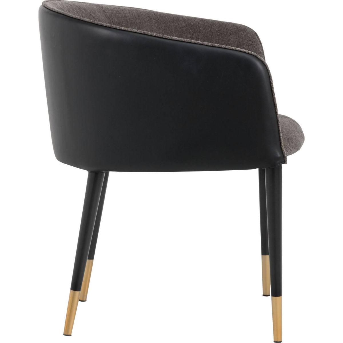 Sparrow Grey / Napa Black Dining Armchair A55079