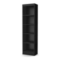 5-Shelf Narrow Bookcase W144